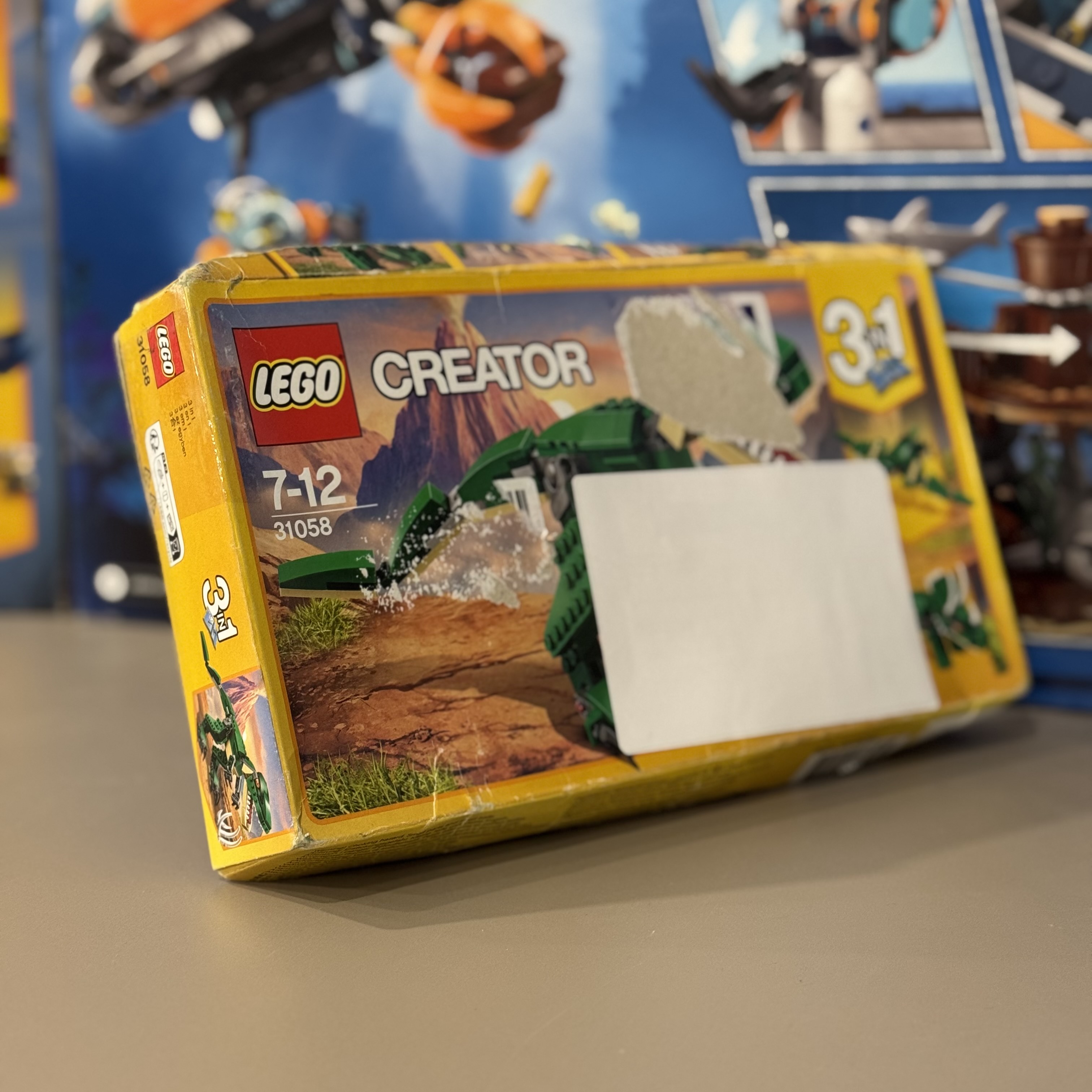 Конструктор Lego Creator Грозный динозавр 31058, 7-12 лет