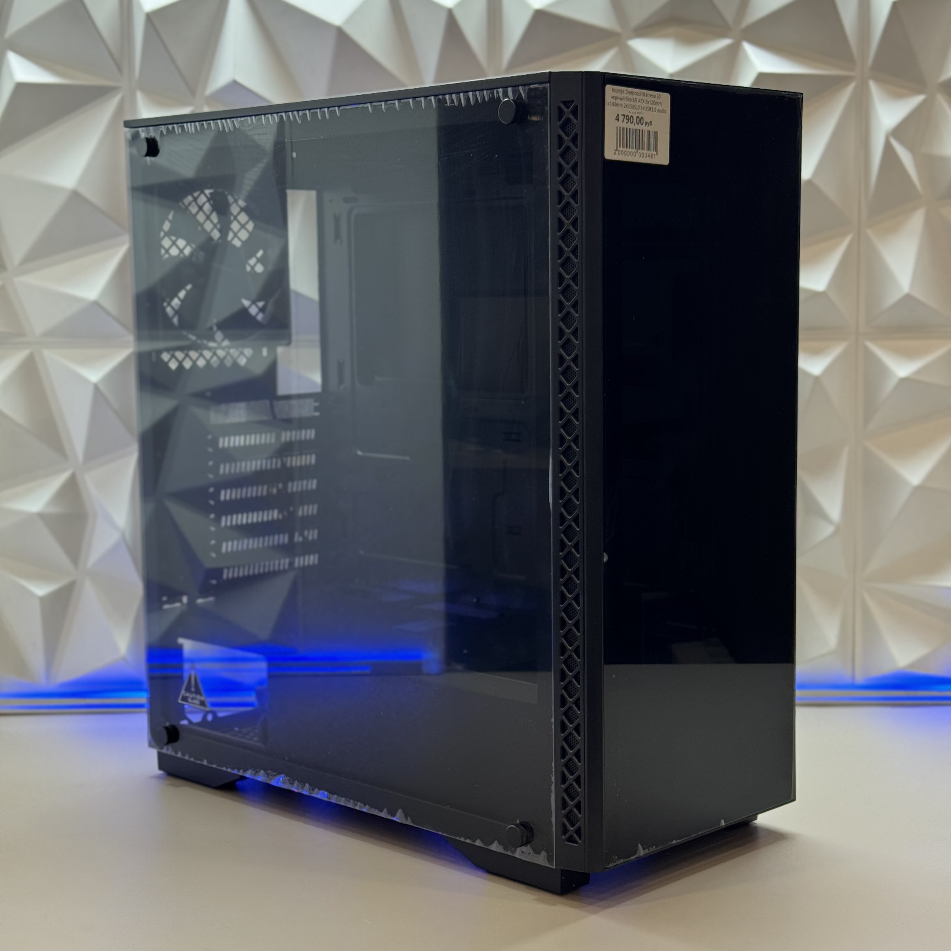 Корпус Deepcool Matrexx 50 черный без БП ATX 5x120mm 5x140mm 2xUSB2.0 1xUSB3.0 audio bott PSU