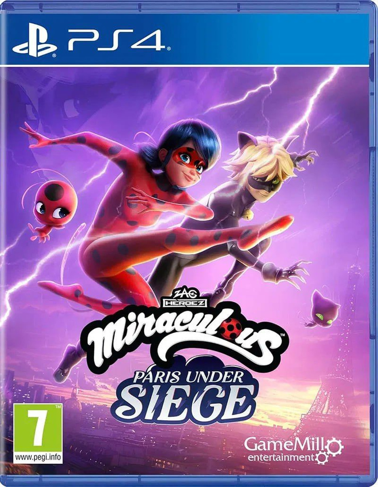 Игра для PS4 Miraculous: Paris Under Siege
