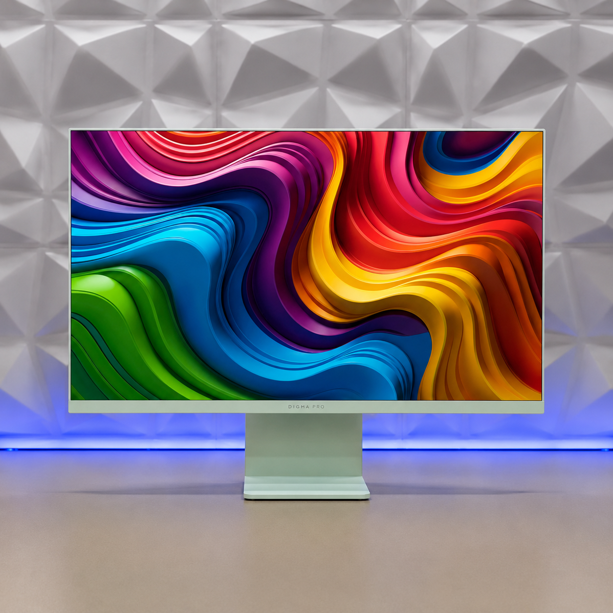 Монитор Digma Pro 27" Art L IPS 2K зел 5ms HDMI DP USB M/M 165Hz 300cd Ex (Новый)