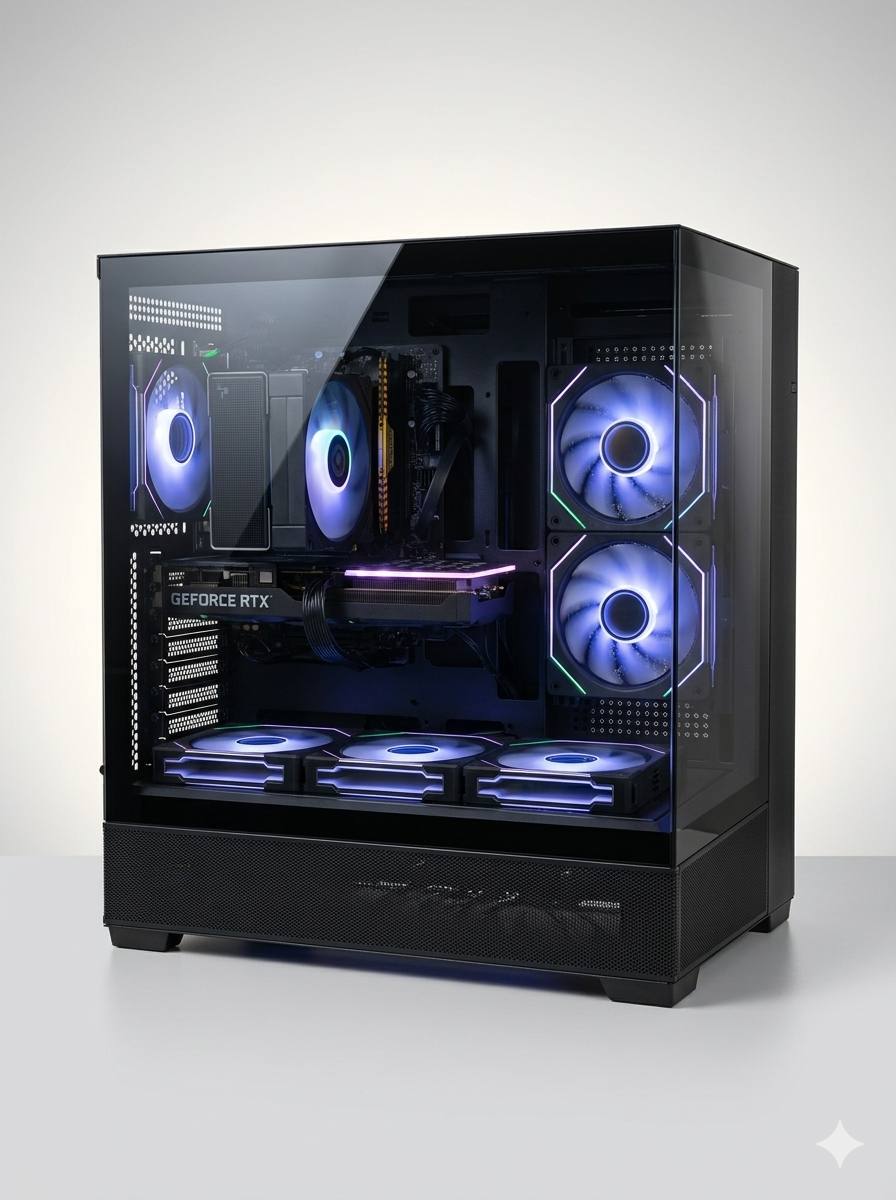 Игровой ПК i5-12400F/RTX3060Ti 8Gb/16Gb DDR4/1Tb SSD/650W