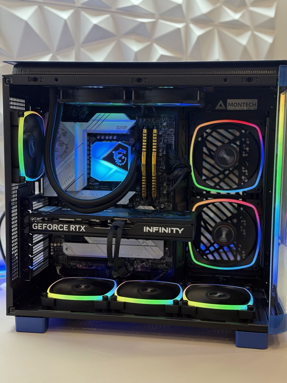 Игровой ПК i7-12700/RTX5070 12Gb/32Gb DDR4/1Tb SSD/700W