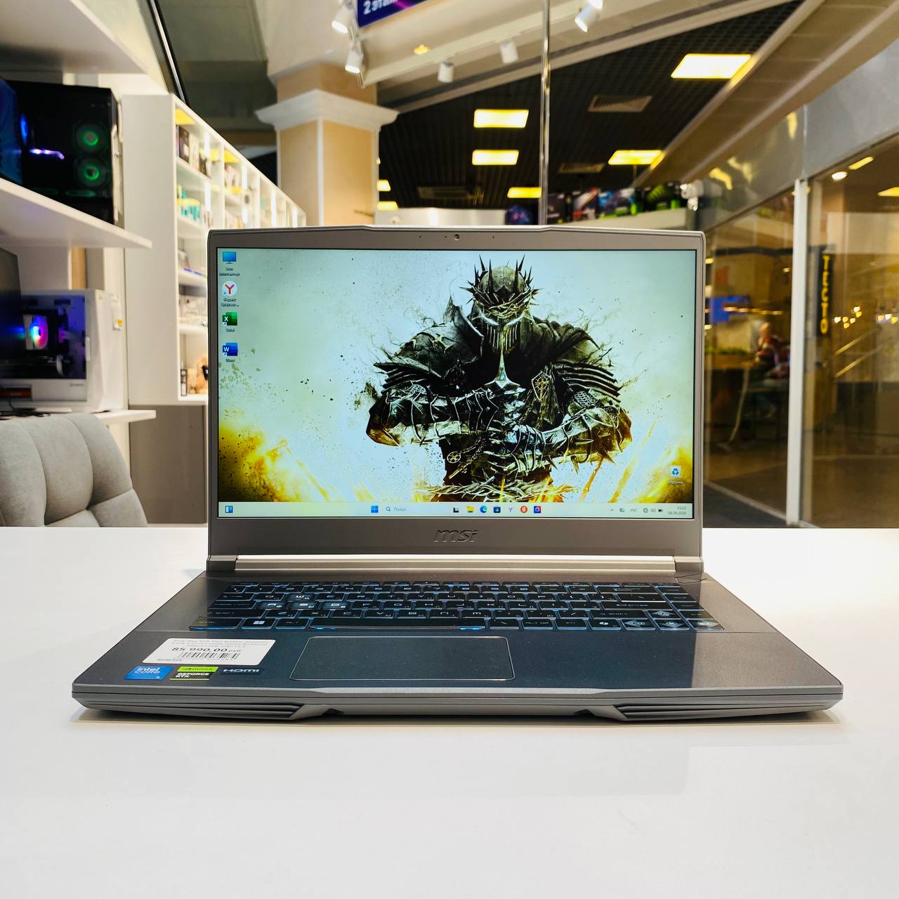 Ноутбук MSI Thin B2RVE-3450XRU Core 5 210H/16Gb DDR4/RTX4050 6Gb/512Gb SSD/15.6'' (Новый)