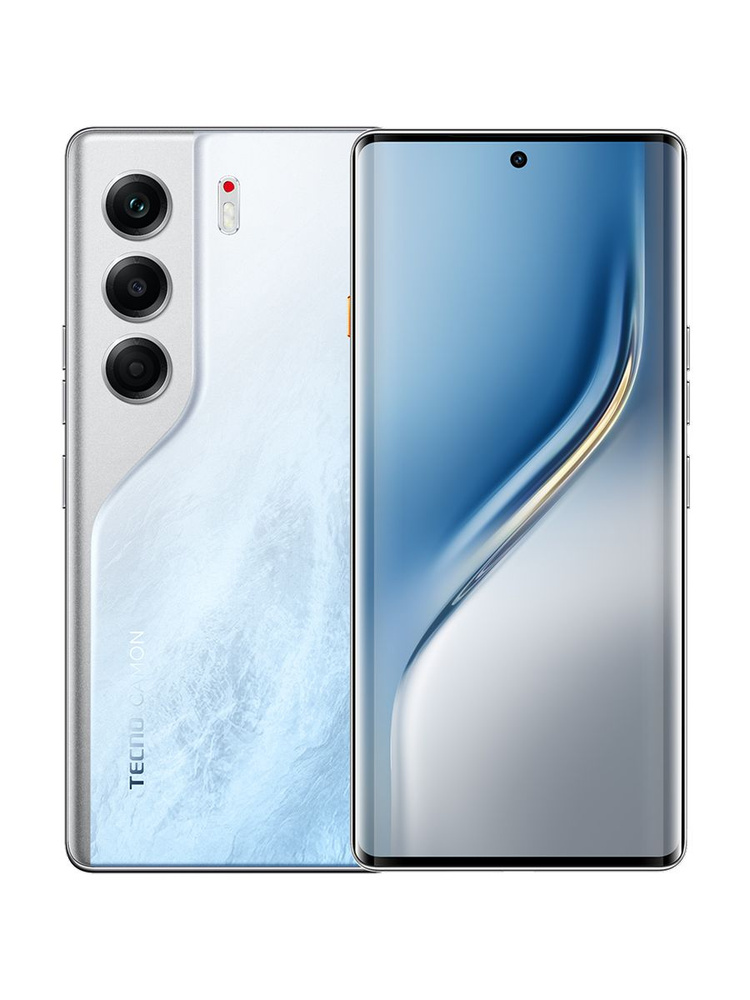 Tecno Camon 40 Pro 5G 8/256Gb белый ледяной