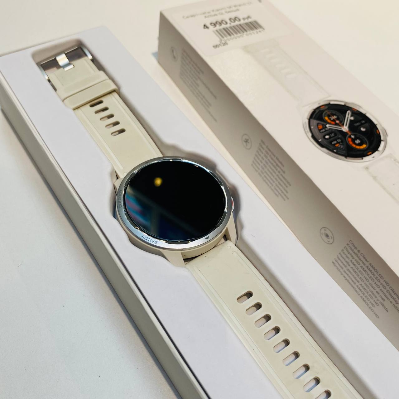 Смарт-часы Xiaomi Mi Watch S1 Active GL белый