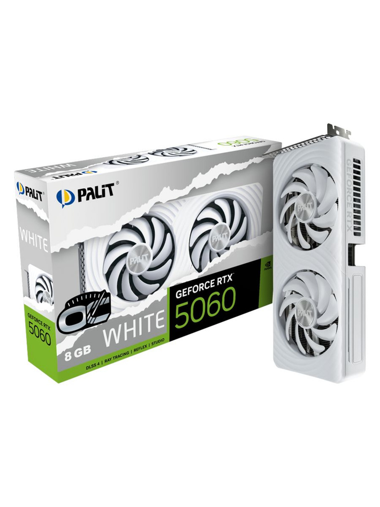 Видеокарта Palit RTX 5060 8Gb White (Новая)