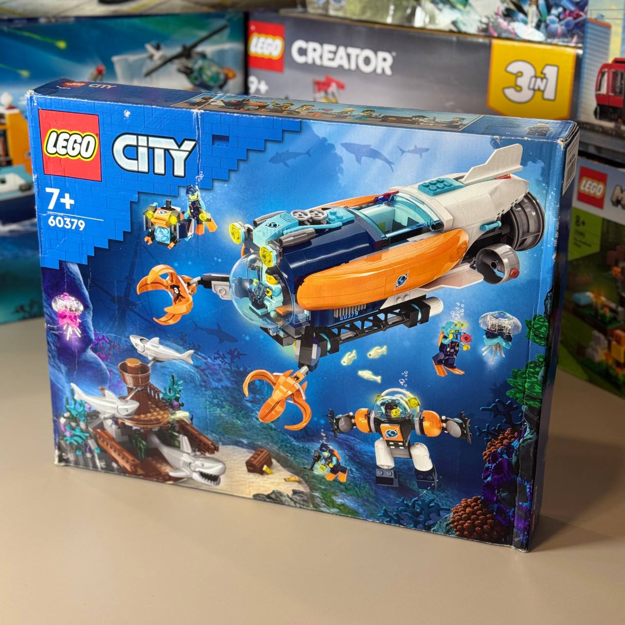Конструктор Lego City Deep-Sea Explorer Submarine, 60379