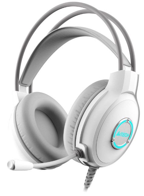 Гарнитура A4Tech Fstyler FH300U белый 2м мониторные USB (FH300U WHITE)