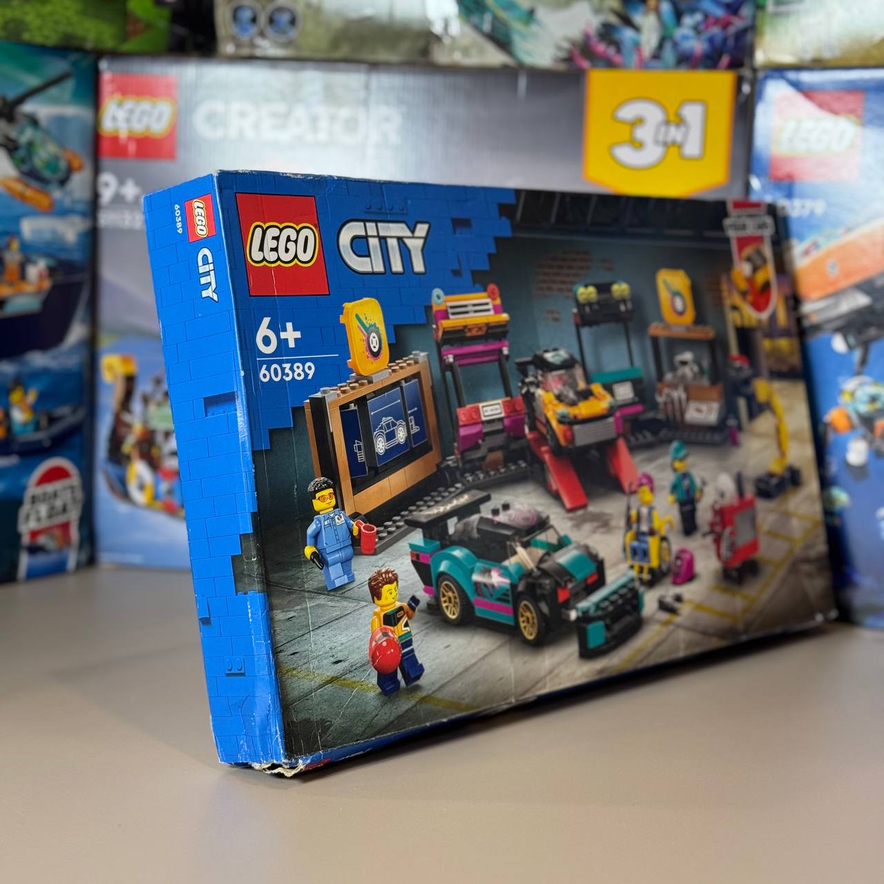 Набор Lego City Great Vehicles Garage Aanpas Auto, 60389