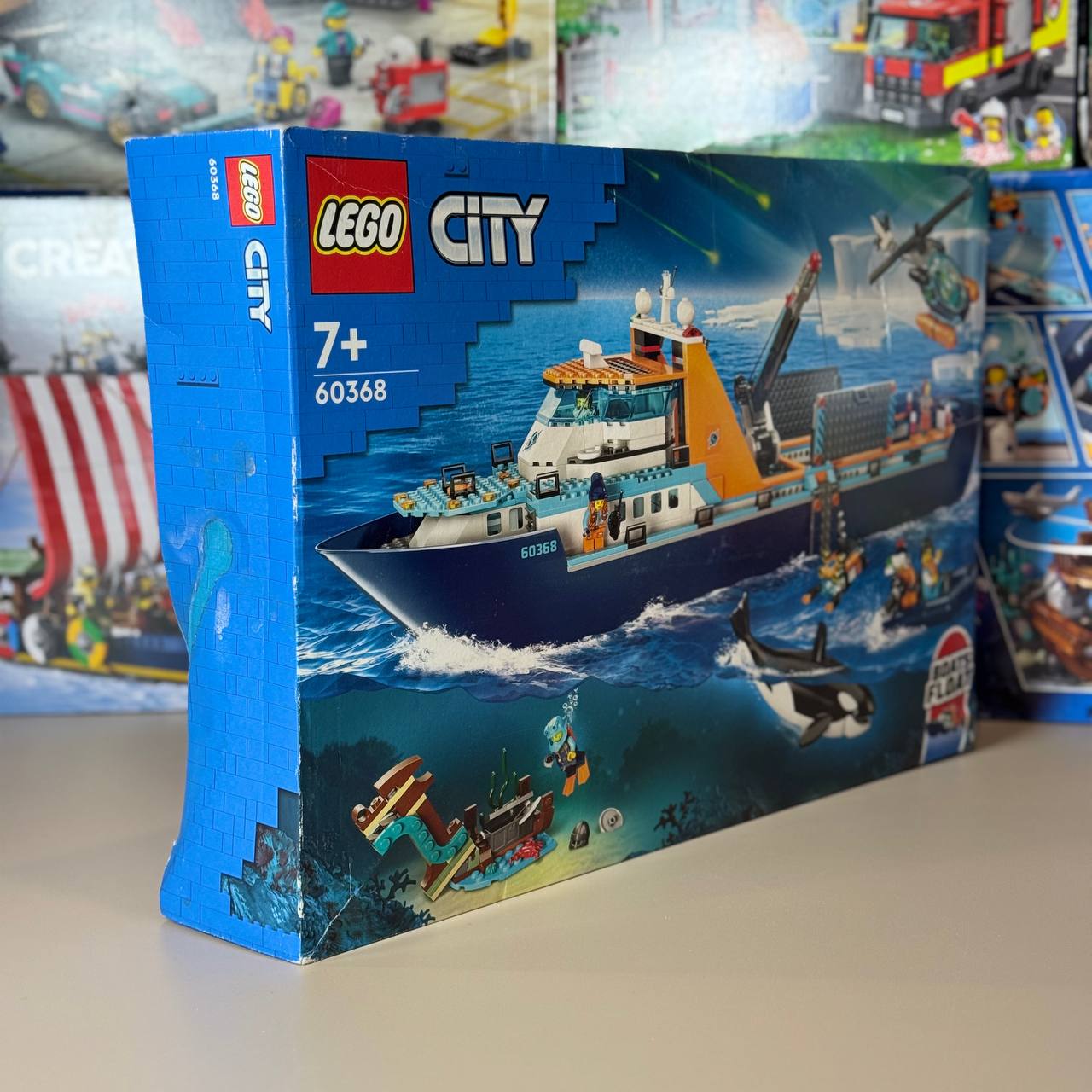 Конструктор Lego City Arctic Explorer Ship, 60368