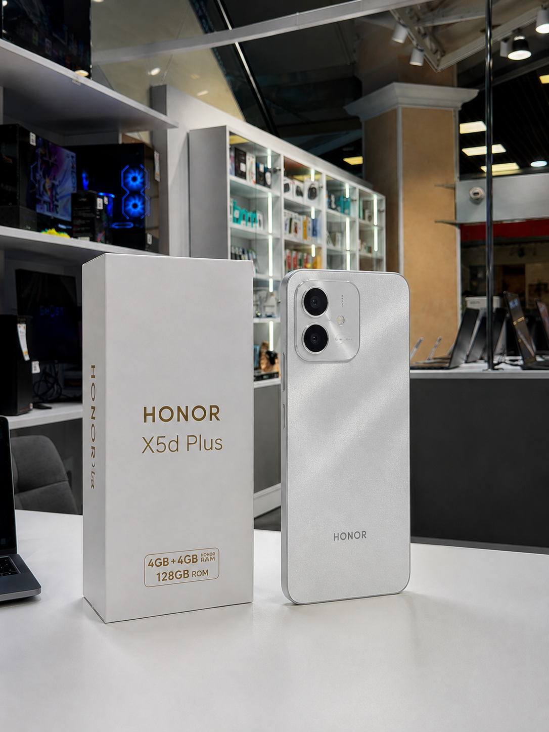 Honor X5d Plus 4/128Gb Silver (Новый)