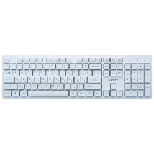 Клавиатура Acer (ZL.KBDEE.00D) OKW123 USB белый
