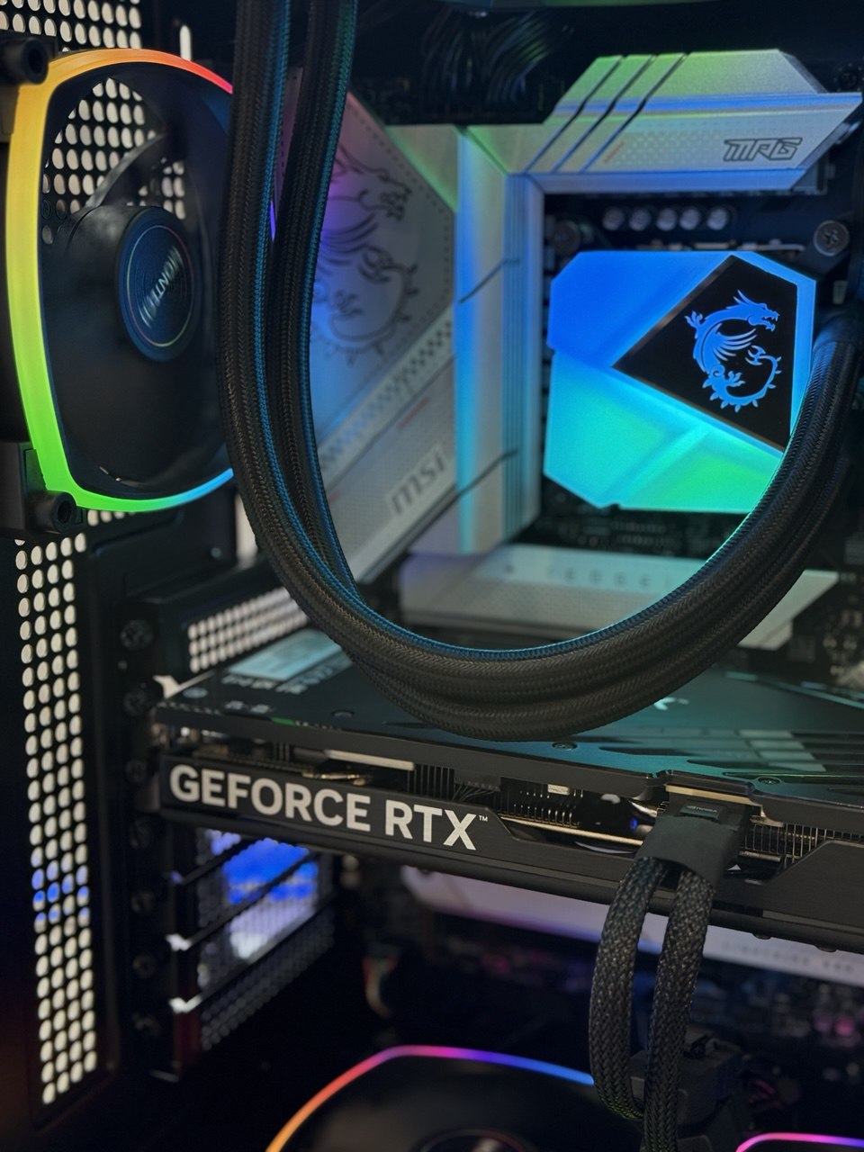 Игровой ПК i7-12700/RTX5070 12Gb/32Gb DDR4/1Tb SSD/700W