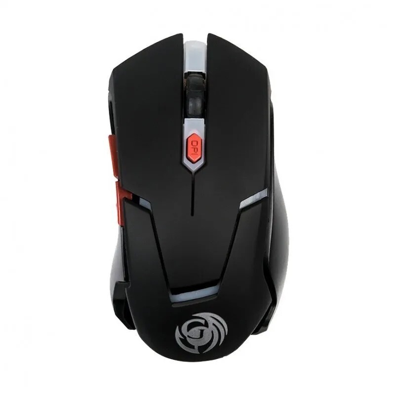 Мышь беспроводная Dialog Gan-Kata MRGK-12U черный, 1600 dpi, радиоканал, USB, кнопки - 6