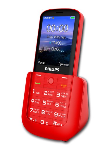 Philips Xenium E227 Dual sim Red