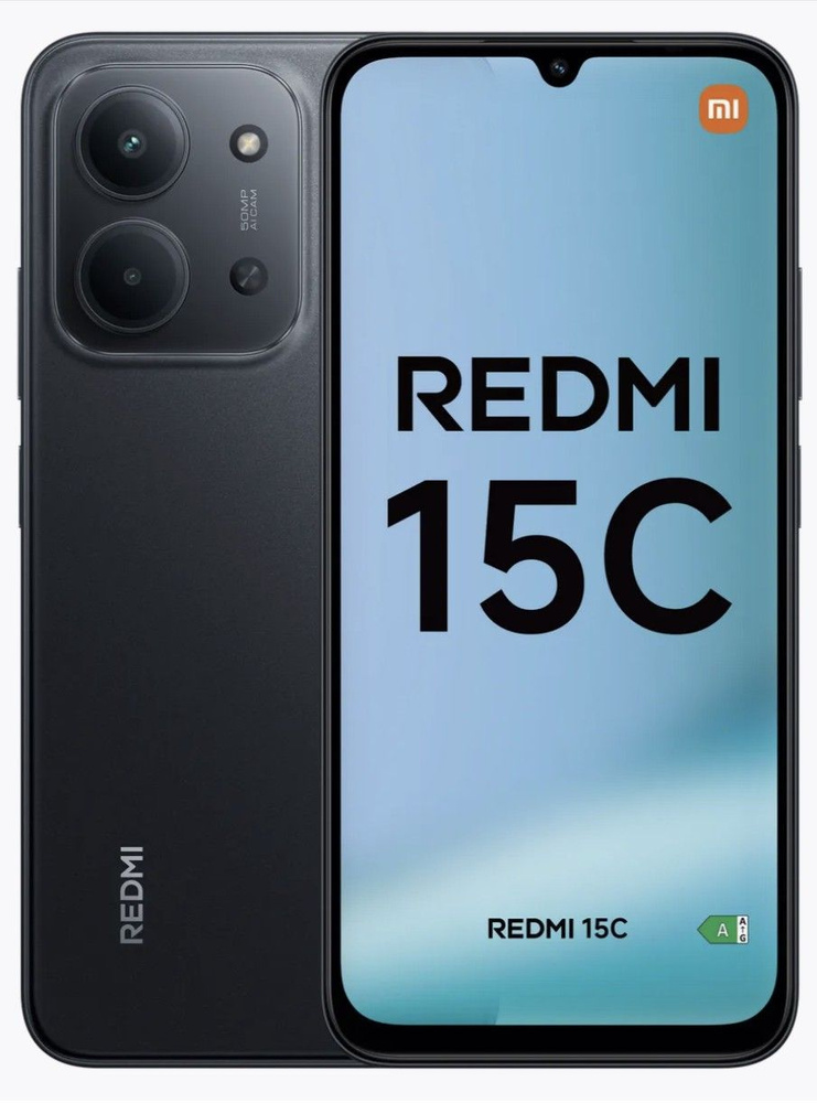 Redmi 15C 8/256Gb Midnight Black (Новый)