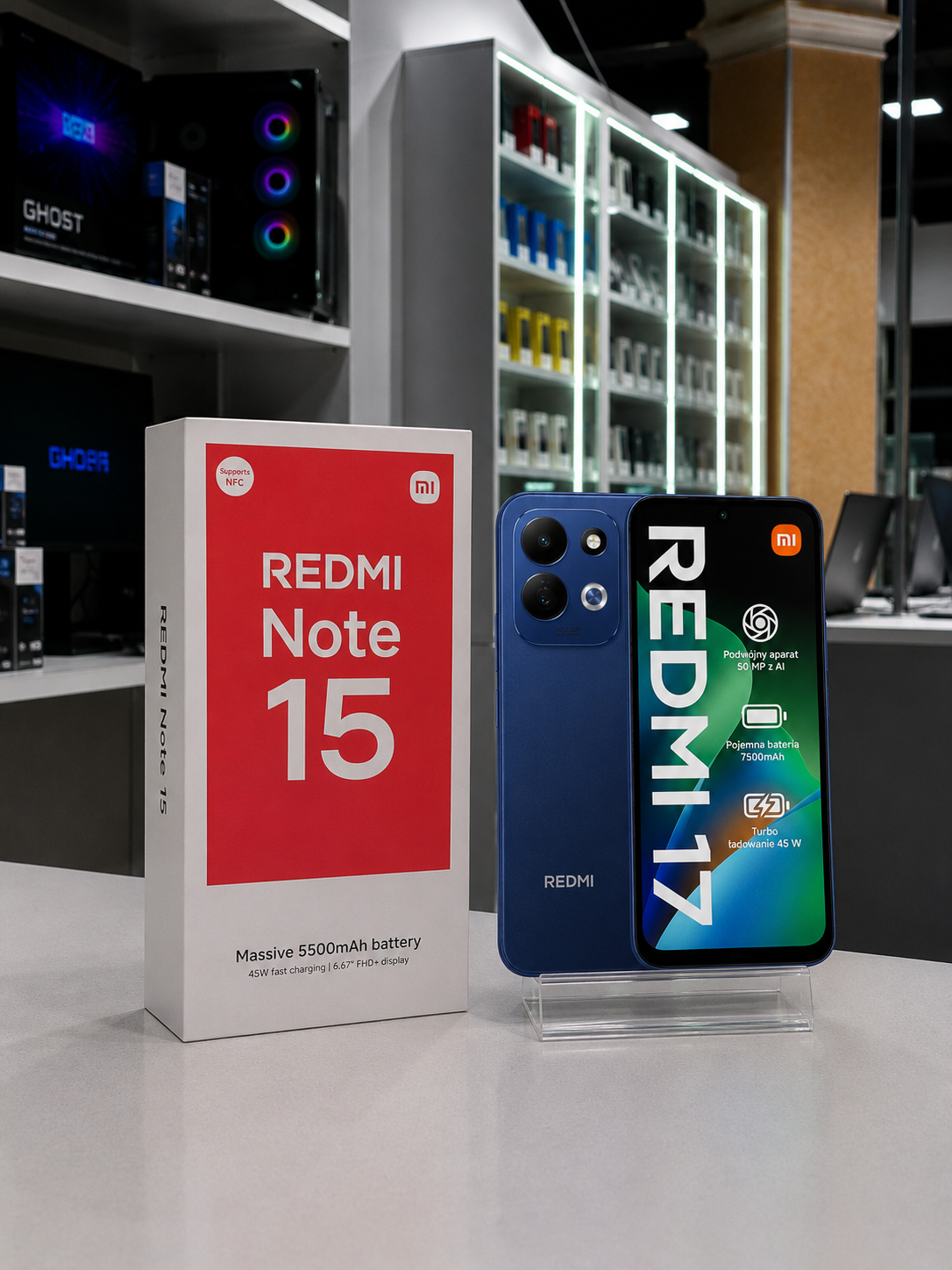 Xiaomi Redmi 17 4/256Gb Blue (Новый)