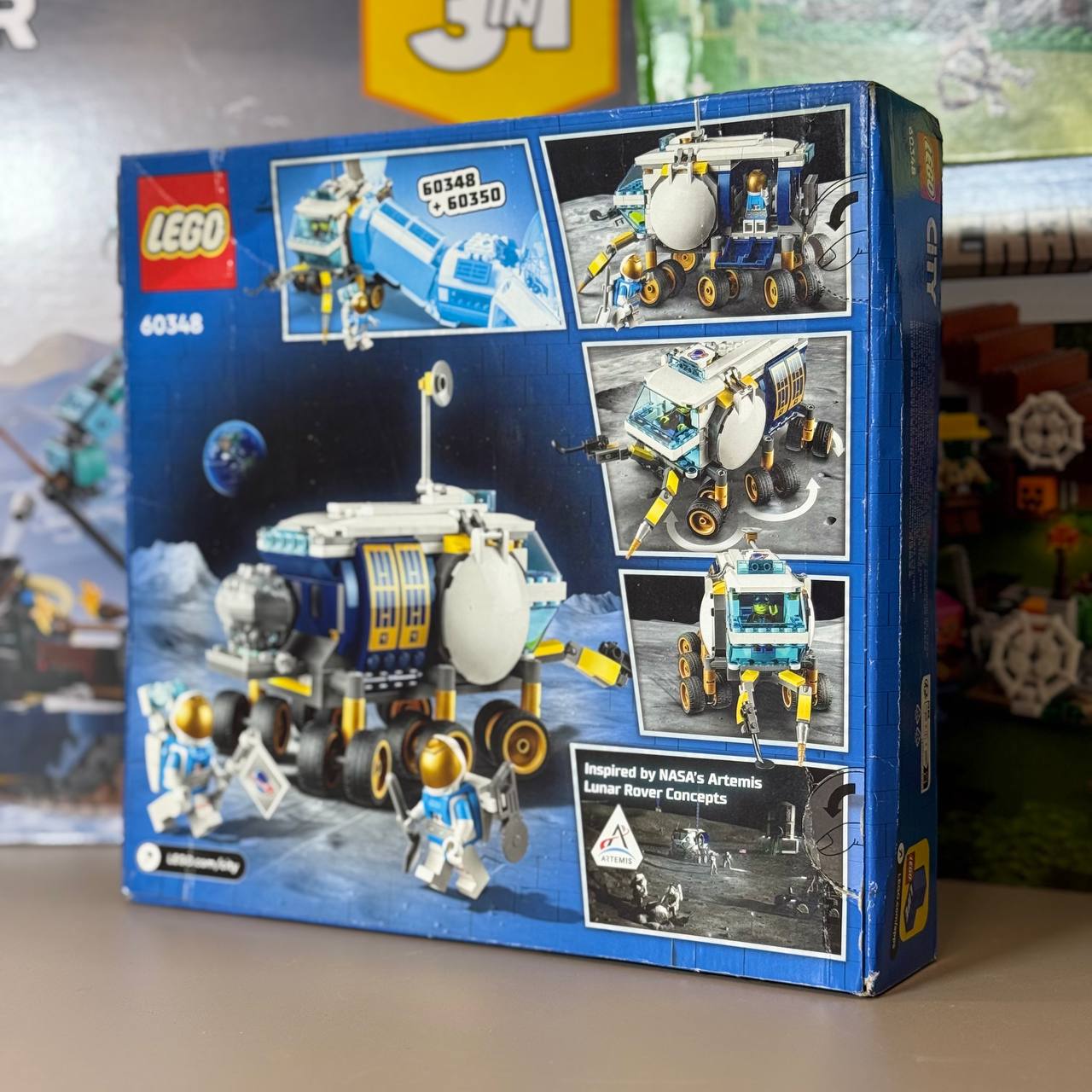 Конструктор Lego City Space Port Луноход, 6+, 60348