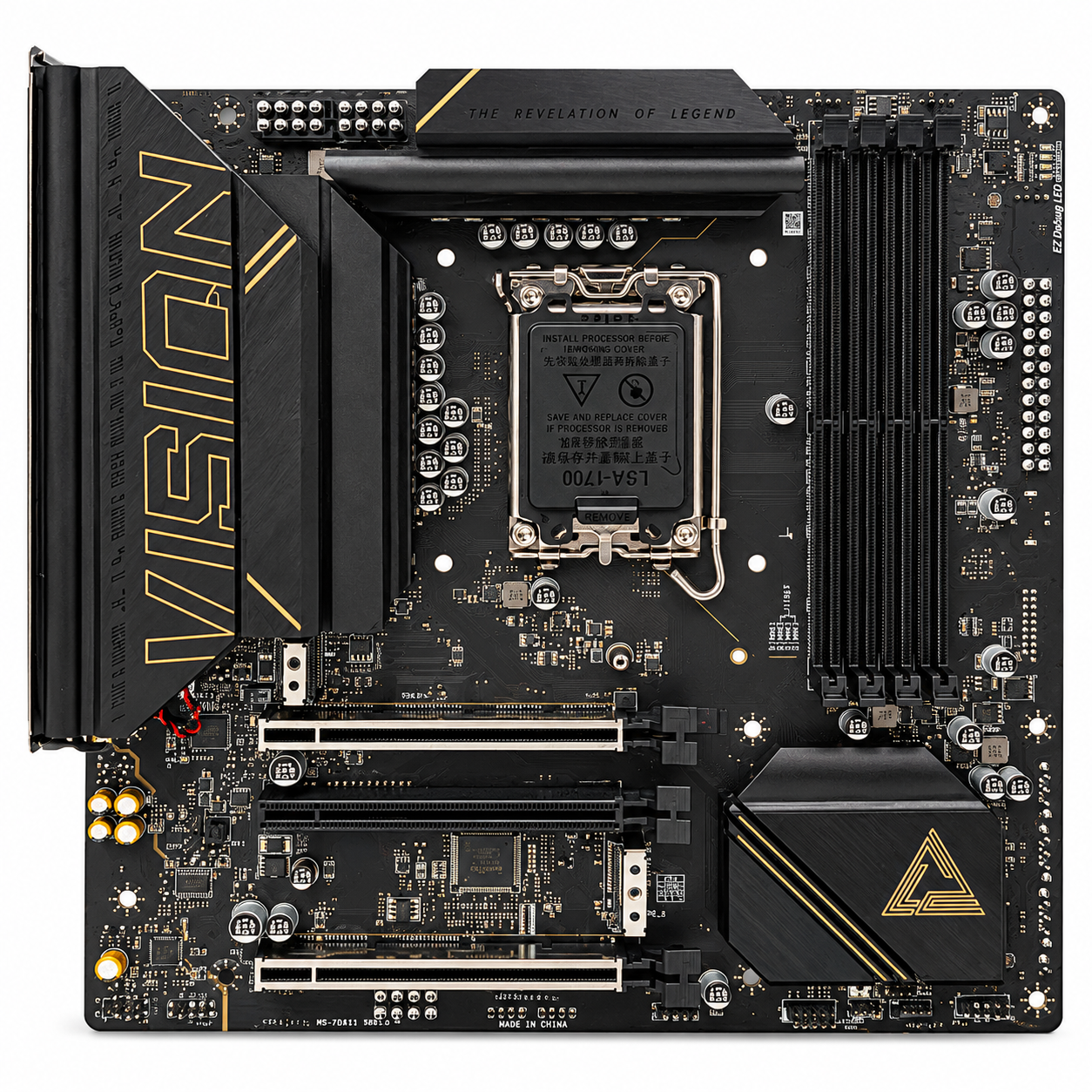 Материнская плата Soc-1851 MSI MEG Vision X Z890 AI ms-b9211 ver 1.1