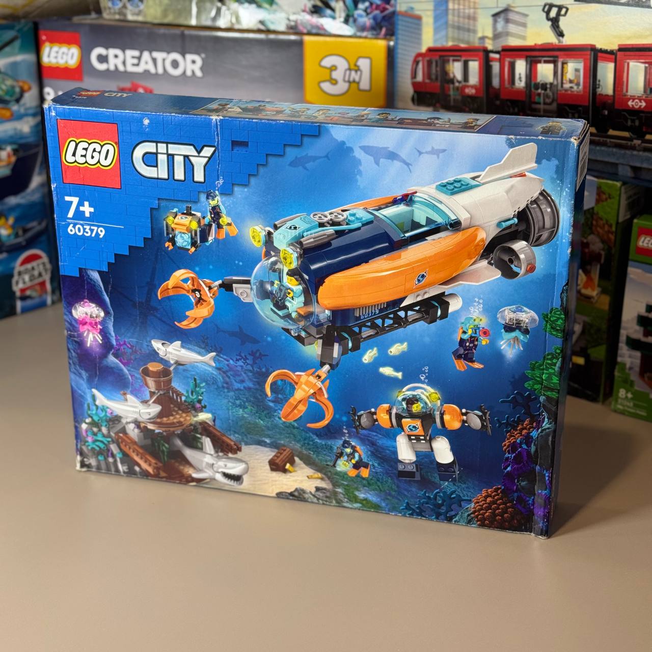 Конструктор Lego City Deep-Sea Explorer Submarine, 60379