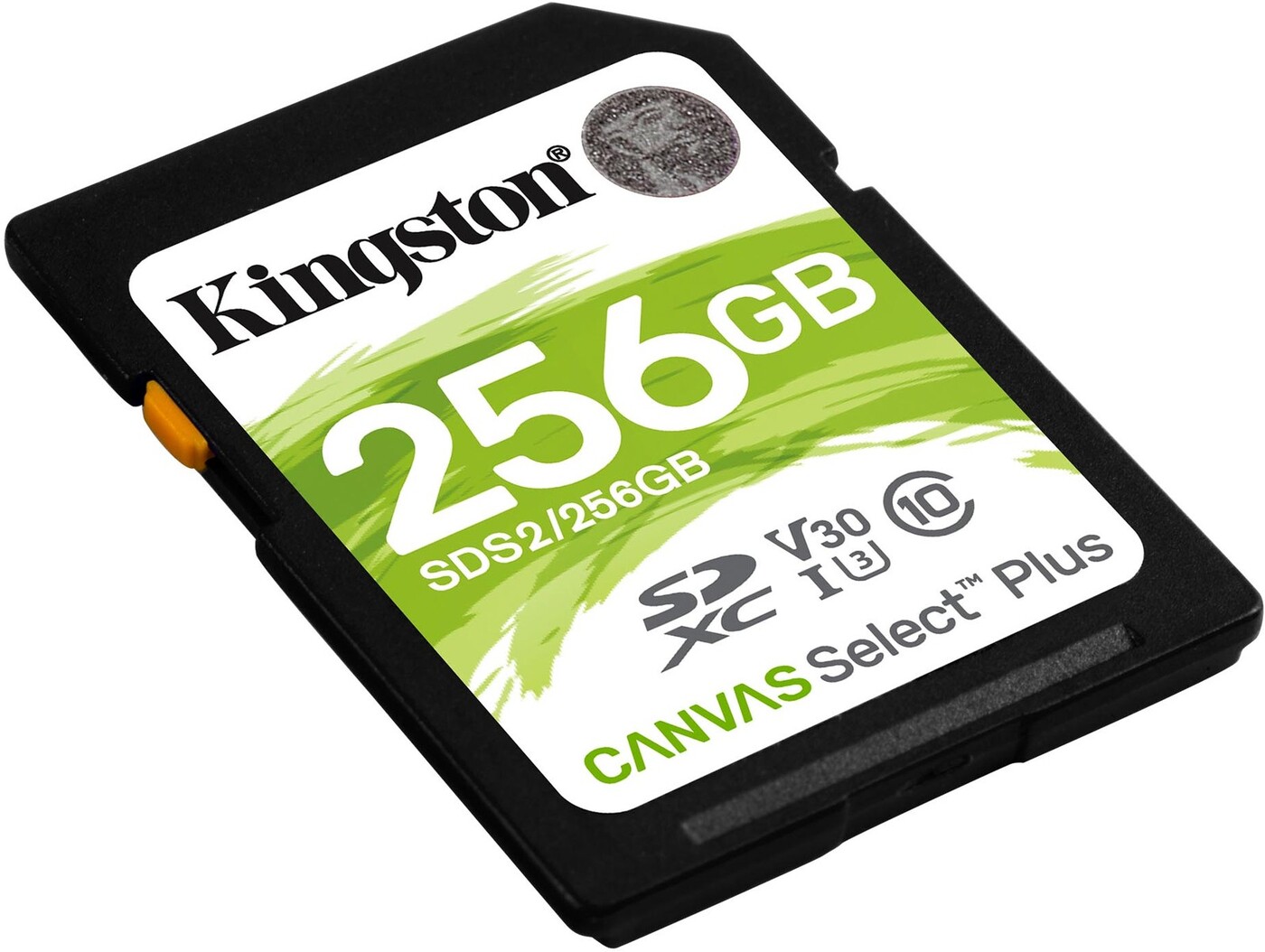 Флеш карта SDXC 256GB Kingston SDS2/256GB Canvas Select Plus w/o adapter