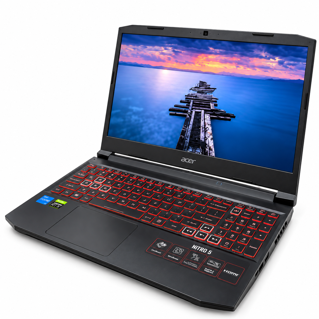 Ноутбук Acer Nitro 5 AN515-57 i7-11800H/ 16Gb DDR4/ RTX3060 6Gb/ 512Gb SSD/ 15.6"