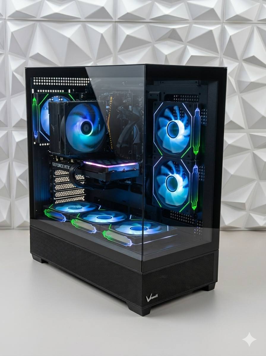 Игровой ПК i5-12400F/RTX3060Ti 8Gb/16Gb DDR4/1Tb SSD/650W