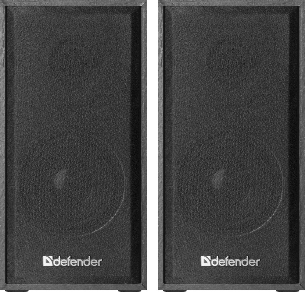 Акустическая система Defender SPK-240 2.0 черный (2x3 Вт, USB пит, раз. д. науш.)