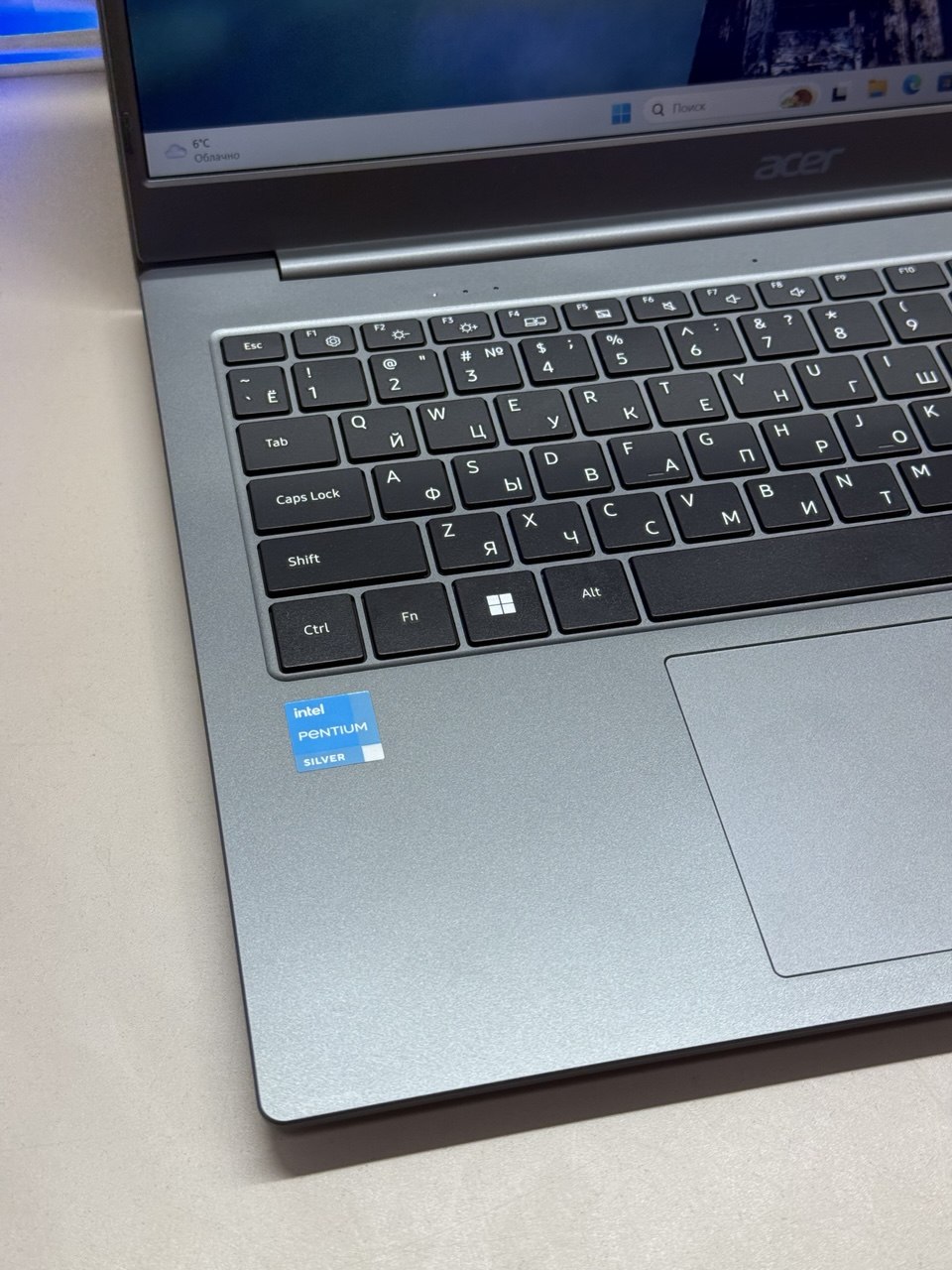 Ноутбук Acer Aspire Lite AL15-31P-P8HX PenS N6000/8Gb/SSD256Gb/15.6"