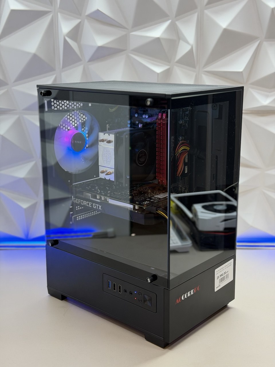 ПК R5-4500/8Gb DDR4/GTX1650 4Gb/120Gb SSD+1Tb HDD/500W