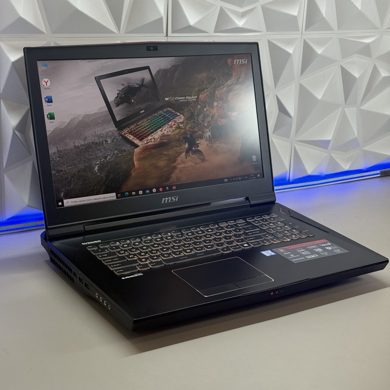 Ноутбук MSI GT73VR 6RE Titan SLI 4k