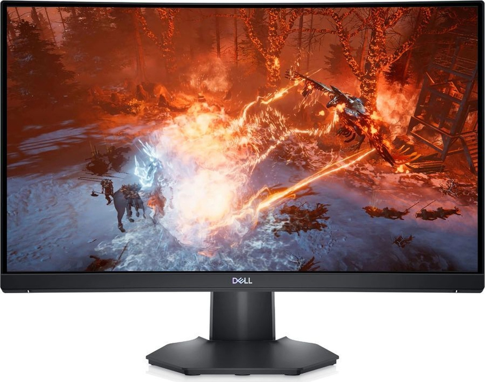 Монитор Dell 23.6" S2422HG VA FHD чер 1ms HDMI DP HAS 165Hz 350cd In Cur