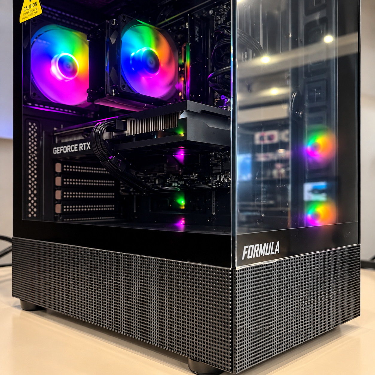 Игровой ПК i5-12400F/16Gb DDR4/RTX4060 8Gb/512Gb SSD/850W