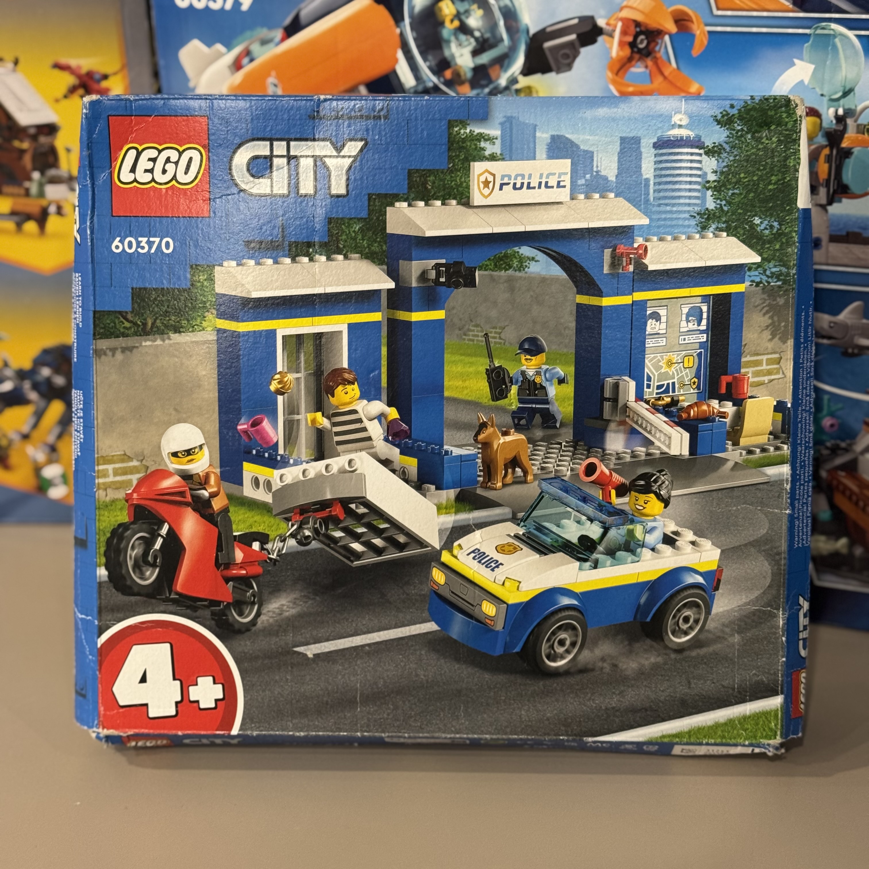 Конструктор Lego City Police Station Chase 172, 4+, 60370
