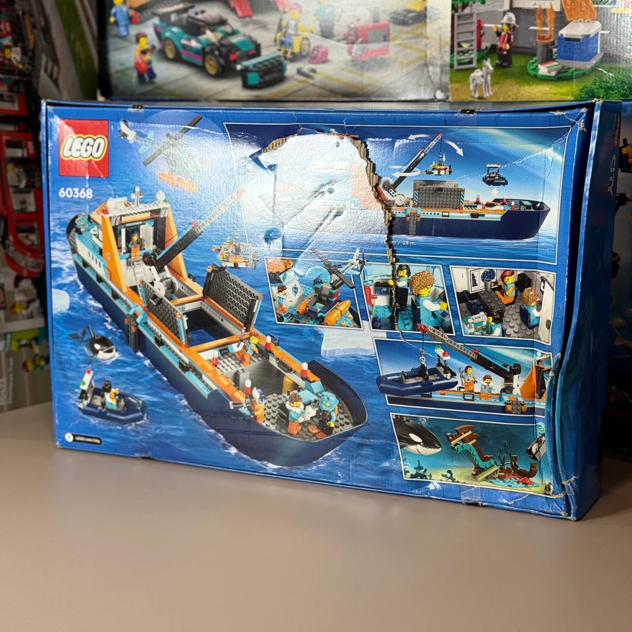 Конструктор Lego City Arctic Explorer Ship, 60368
