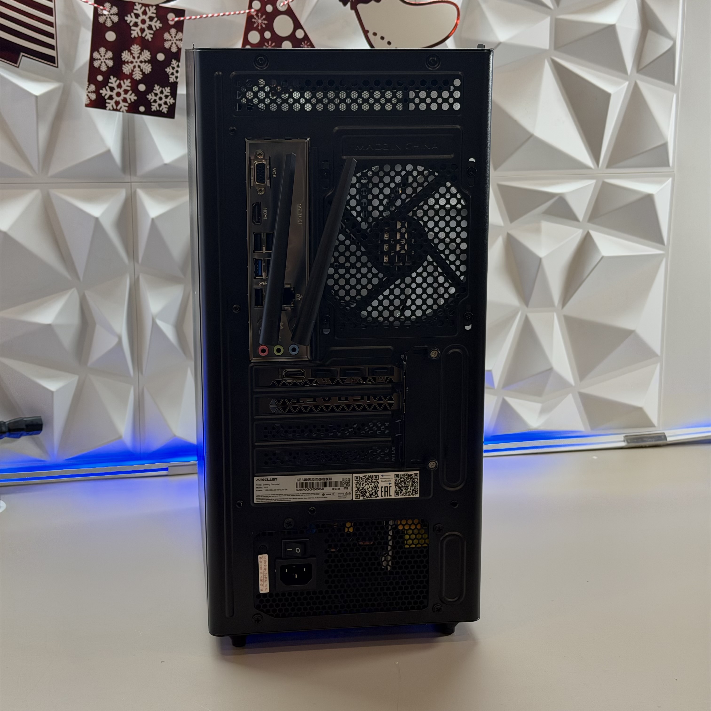 Игровой ПК Teclast G03 i5 14400F/RTX 5060Ti 8Gb/32Gb DDR5/1Tb SSD/W11Pro (Новый)