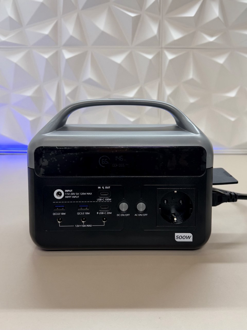 Портативная зарядная Станция Argus 500W 120000 mAh