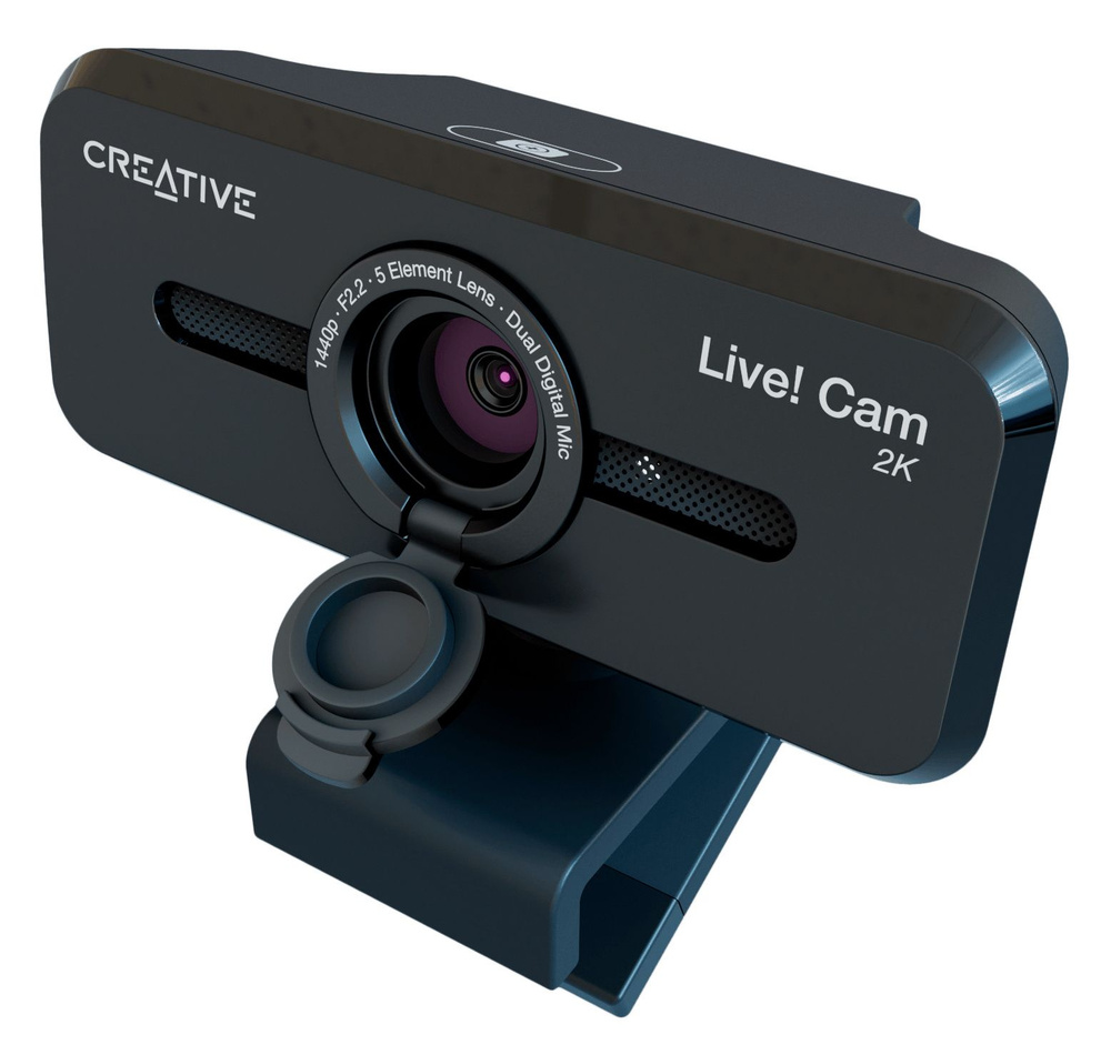 Камера Web Creative (73VF090000000) Live! Cam SYNC V3 черный 5Mpix (2560x1440) USB2.0 с микрофоном