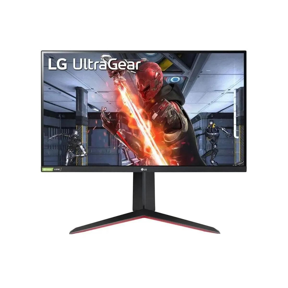Монитор LG 27" 27GN65R-B IPS FHD чер HDMI DP HAS Piv 144Hz 300cd Ex