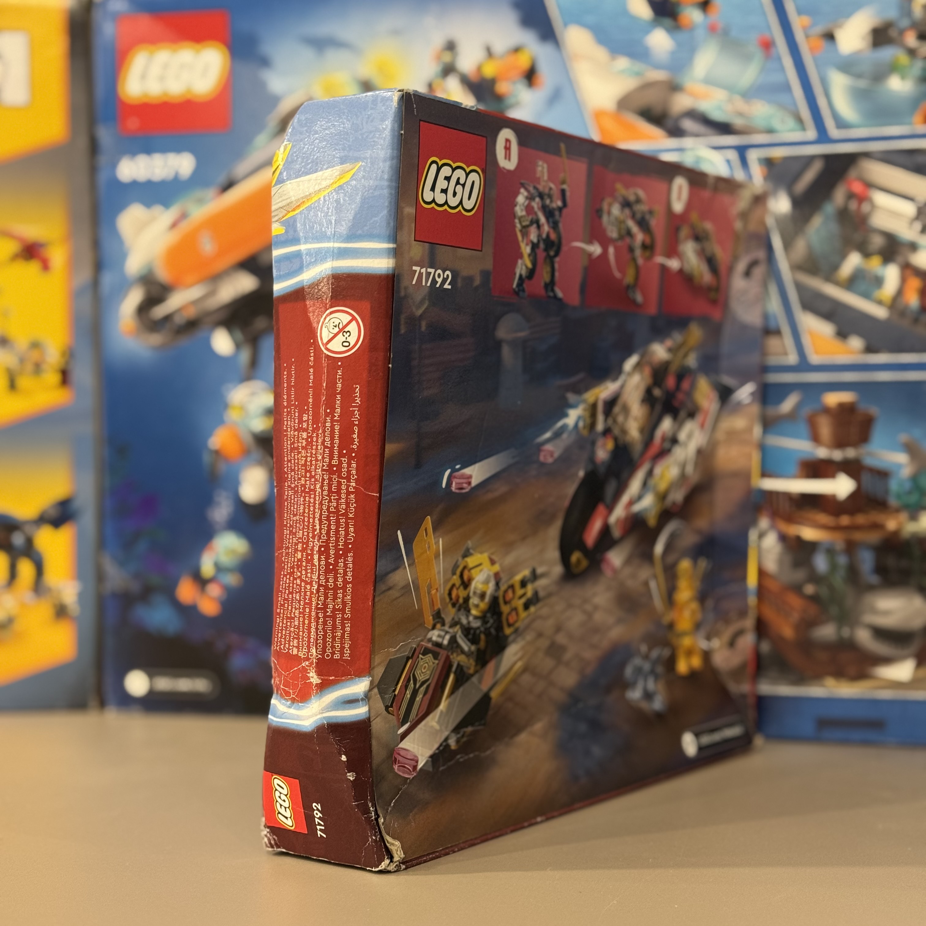 Конструктор Lego Ninjago Sora's Transforming Mech Bike Racer, 71792