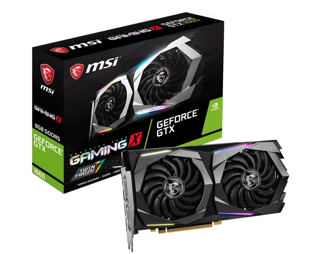 Видеокарта MSI GamingX GTX1660 6Gb