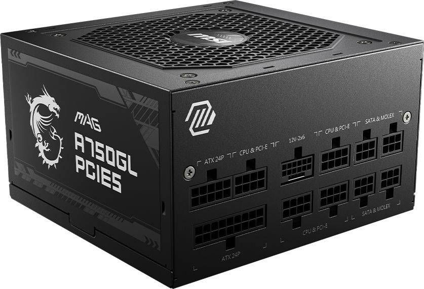 Блок питания MSI MAG A750GL PCIE5 черный