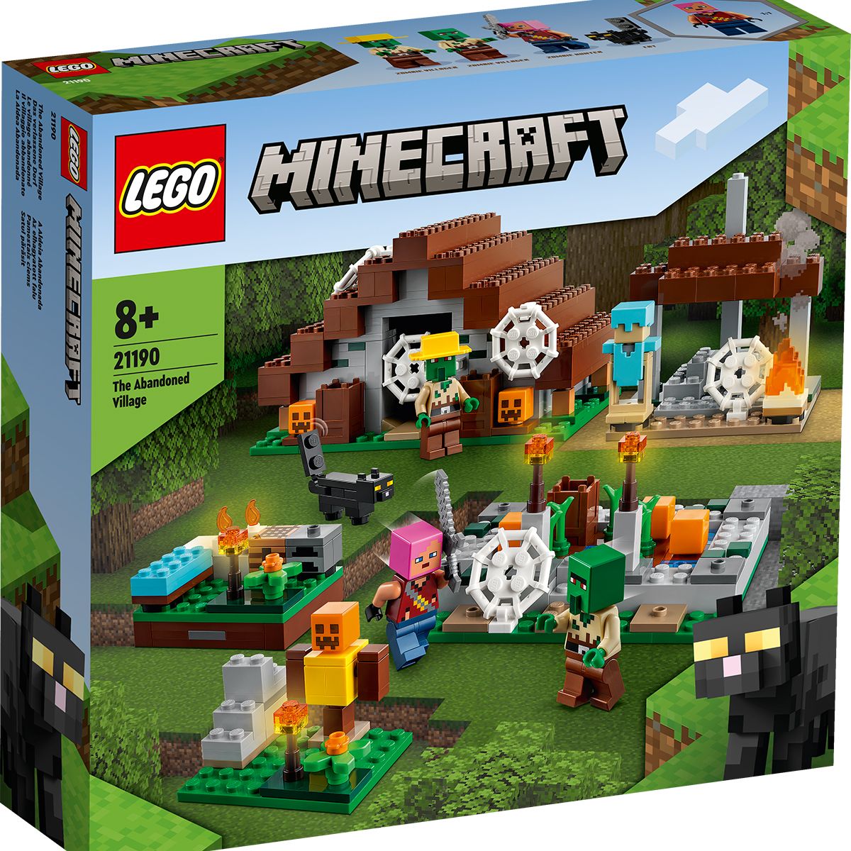 Конструктор Lego Minecraft Заброшенная деревня, 21190