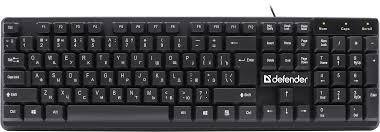 Клавиатура Defender Symbol HB-559 RU проводная USB черный