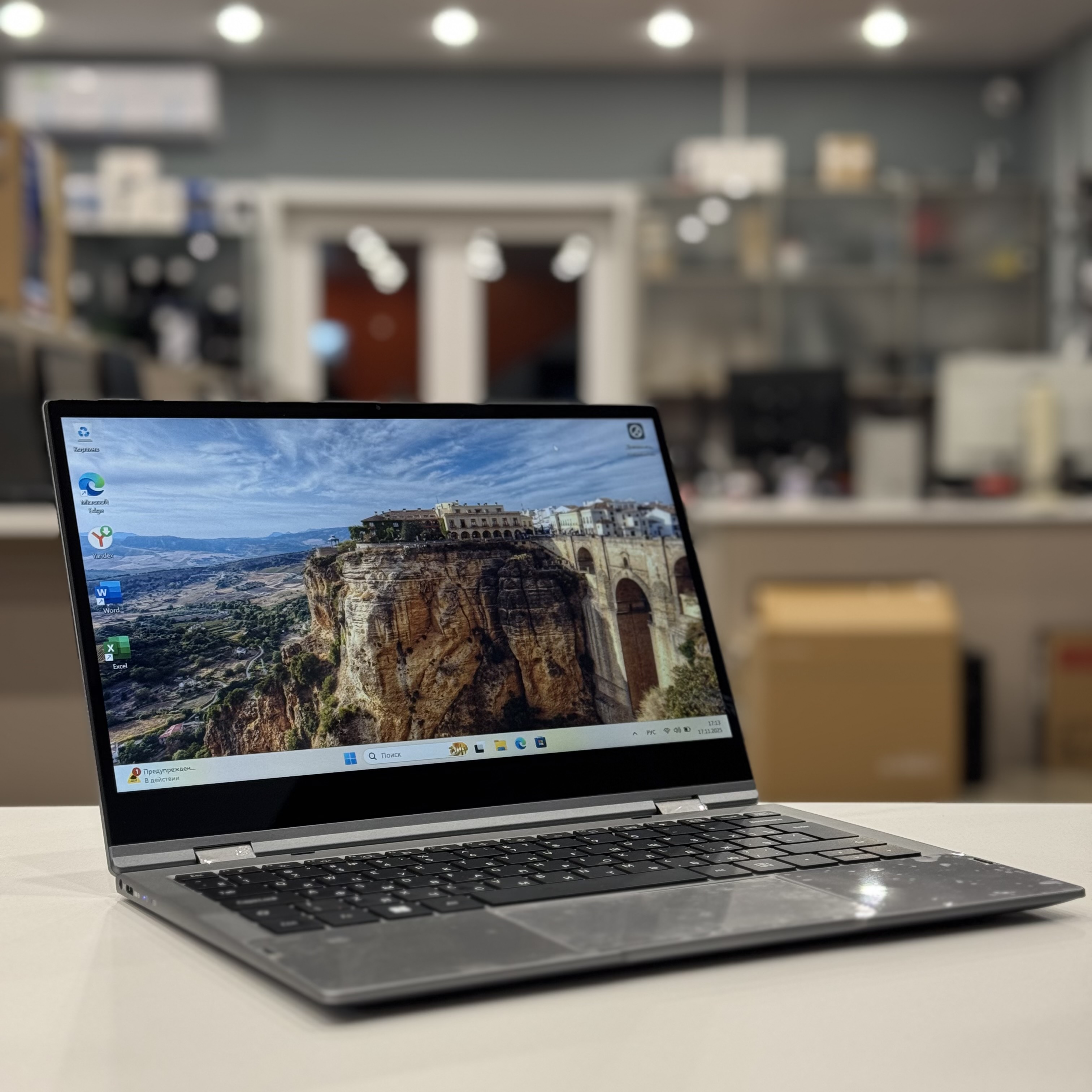 Ноутбук Hiper Slim H1306O582DM i5 1235U/8Gb/SSD256Gb/13.3"/IPS/Touch/FHD/DOS/grey