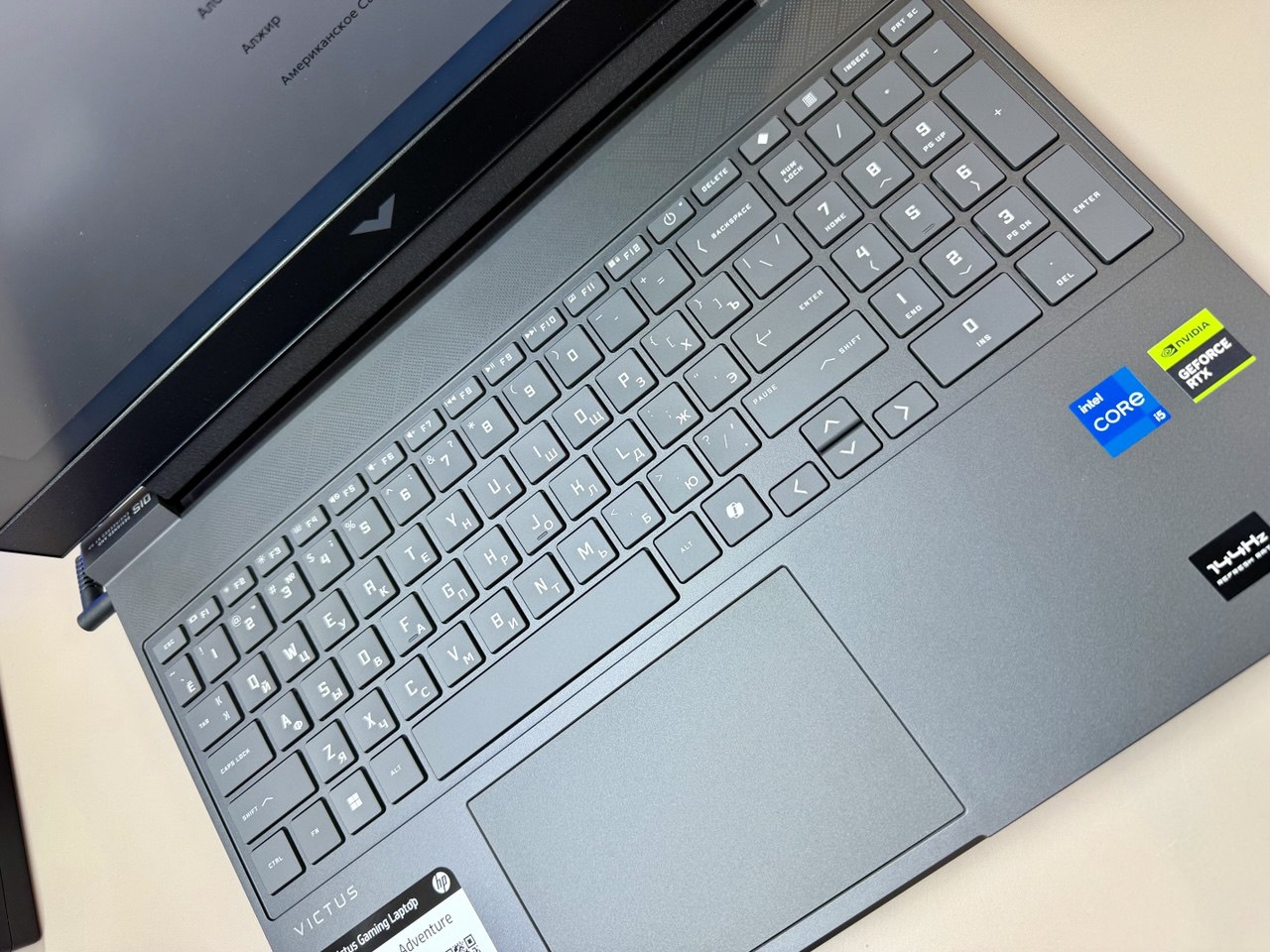 Ноутбук HP Victus 15-fa2082wm i5 13420H/16Gb DDR4/512Gb SSD/RTX 4050 6Gb/15.6"/11 Home (Новый)