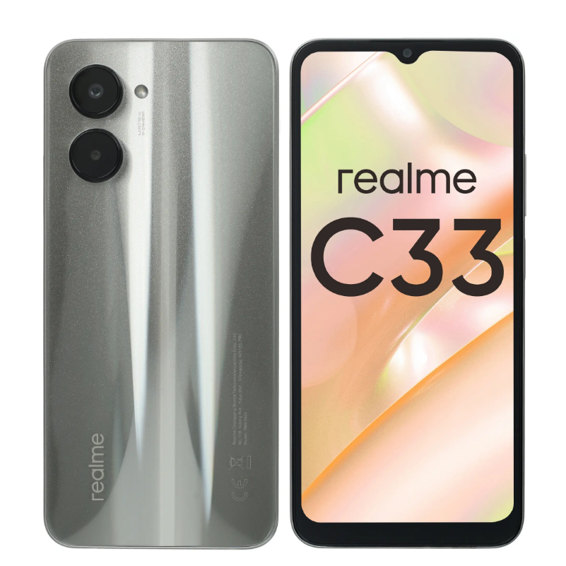Realme C33 4/128Gb Silver