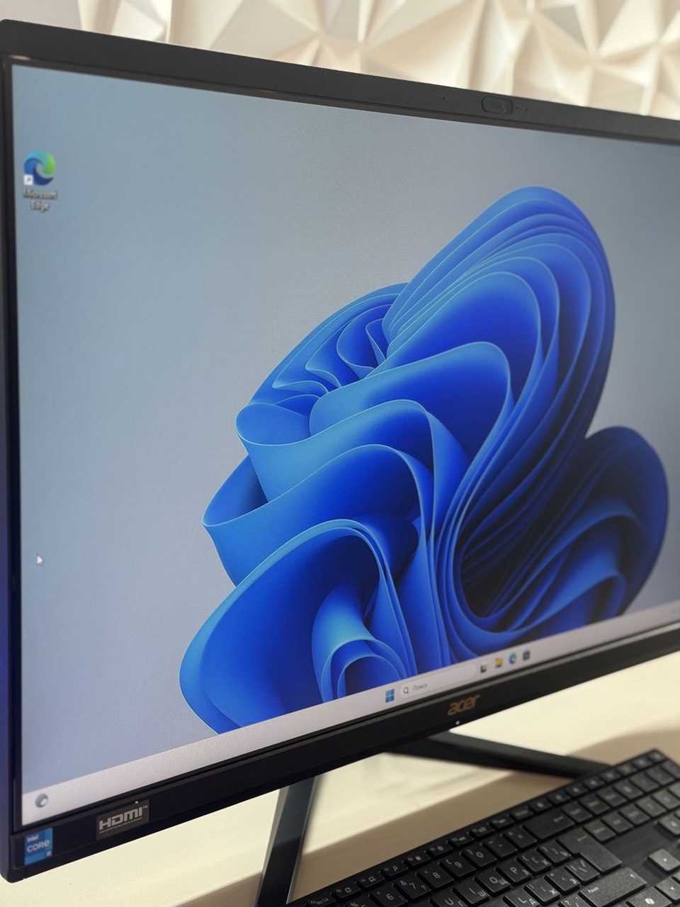 Моноблок Acer Aspire C27-1800 27" Full HD i5 1334U/16Gb/SSD1Tb/Iris Xe/CR/Esh/kb/m/черный 1920x1080