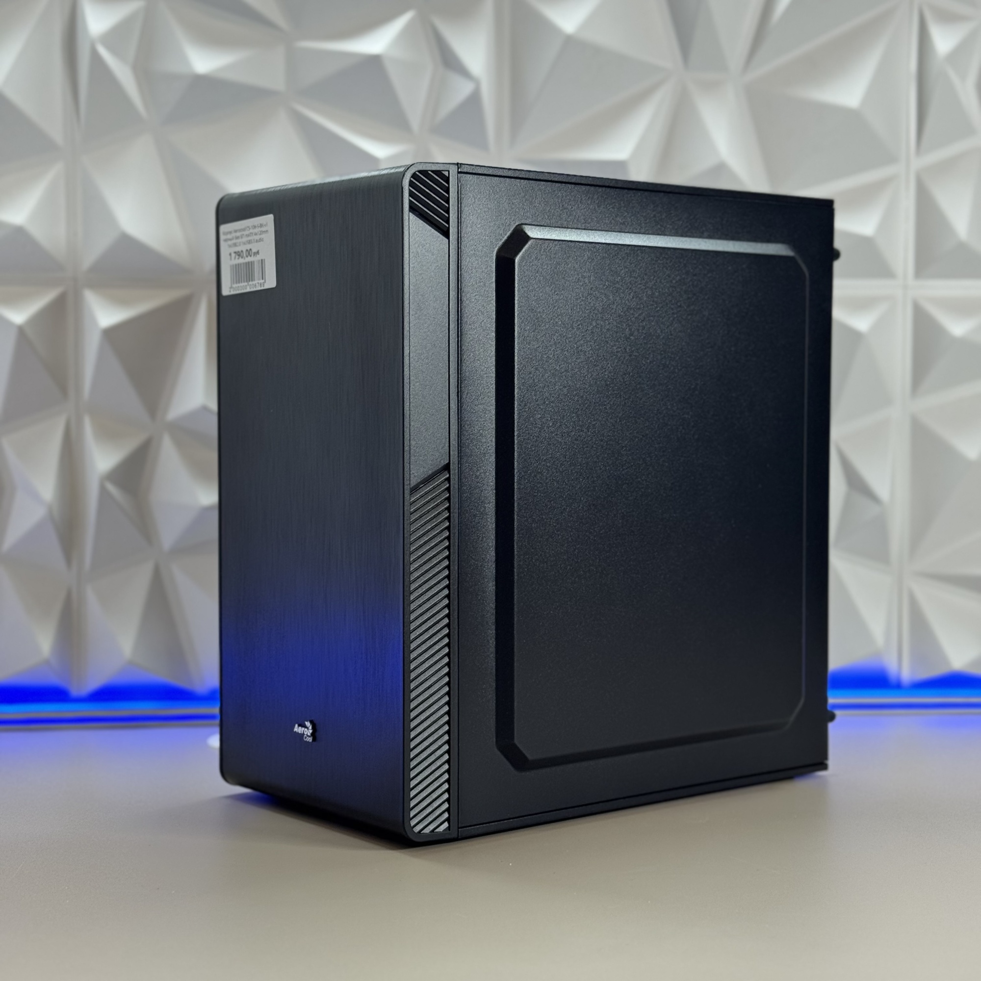 Корпус Aerocool CS-106-S-BK-v1 черный без БП mATX 4x120mm 1xUSB2.0 1xUSB3.0 audio