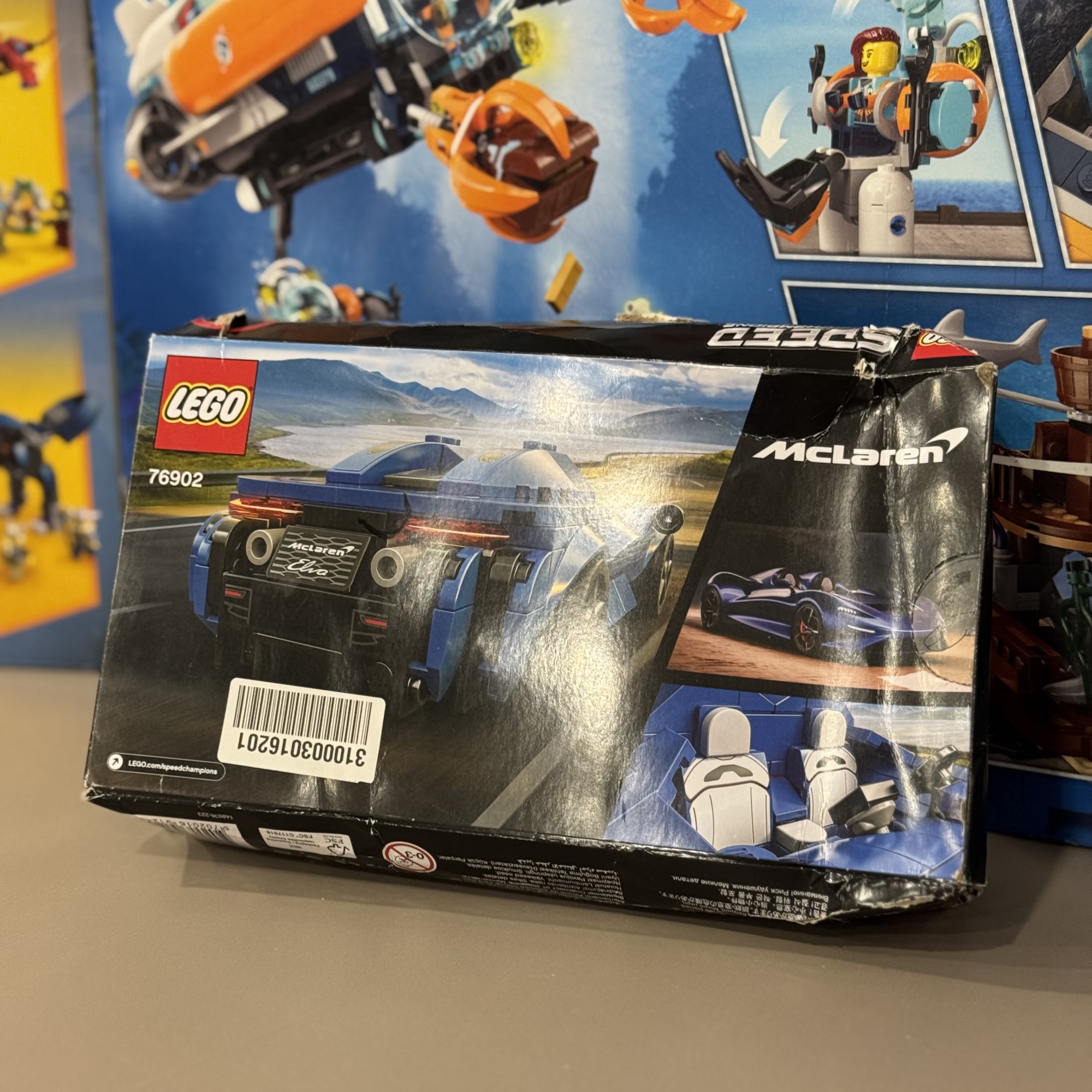 Конструктор Lego Speed Champions McLaren Elva, 76902